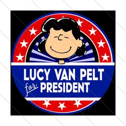 womens peanuts lucy van pelt for president v-neck, trending svg, president svg,president shirt, president gift, vote svg