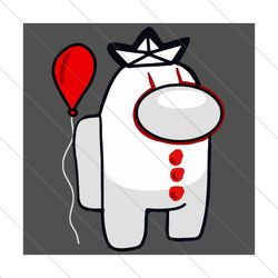 among us white character, trending svg, among us svg, among us gift, among us vote, among us print, imposter svg, trendi