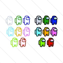 among us character bundle, trending svg, among us svg, trending game svg, among us gift, funny among us, among us lover,