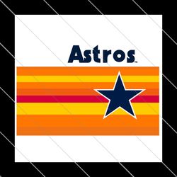 Houston Astros, Sport Svg, Astros Svg, Dia De Los Astros, Houston Svg, Astros Baseball SVG File