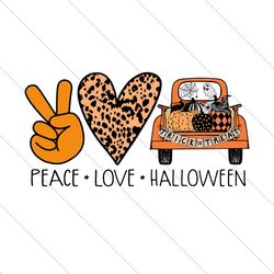 Peace love Halloween,Halloween svg, Halloween gift, Halloween shirt, happy Halloween SVG File