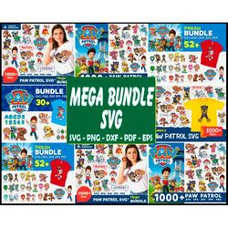 huge paw patrol mega bundle svg, paw patrol bundle svg, patrol svg,trending svg,patrol svg,paw patrol,paw patrol svg,paw