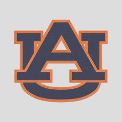 Auburn University logo embroidery design, NCAA embroidery, Sport embroidery,Logo sport