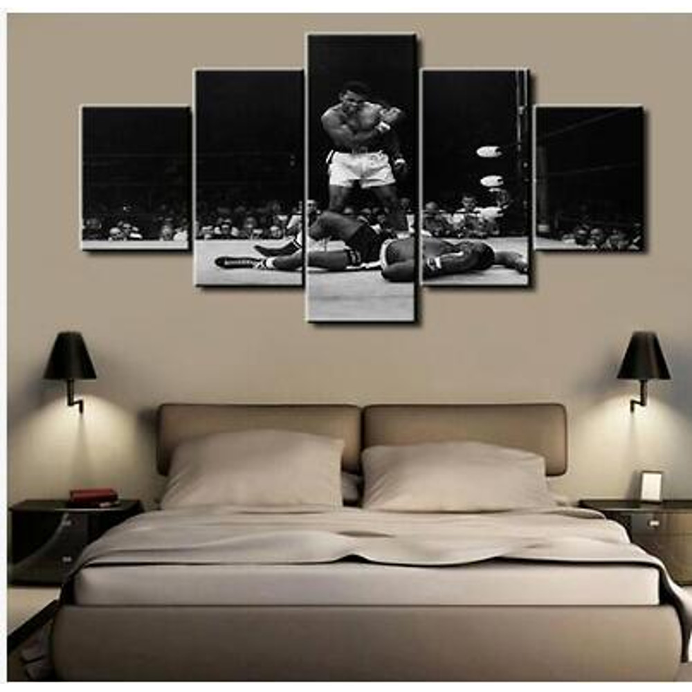 The Greatest Muhammad Ali - Sport 5 Panel Canvas Art Wall Decor.jpg