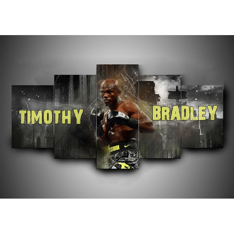 Boxing - Timothy Bradley - Sport 5 Panel Canvas Art Wall Decor.jpg
