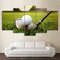 Golfing Tee Shot - Sport 5 Panel Canvas Art Wall Decor.jpg