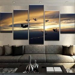 group skydive 1 sport 5 panel canvas art wall decor