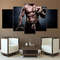 Gym Body Building Work Out - Sport 5 Panel Canvas Art Wall Decor.jpg