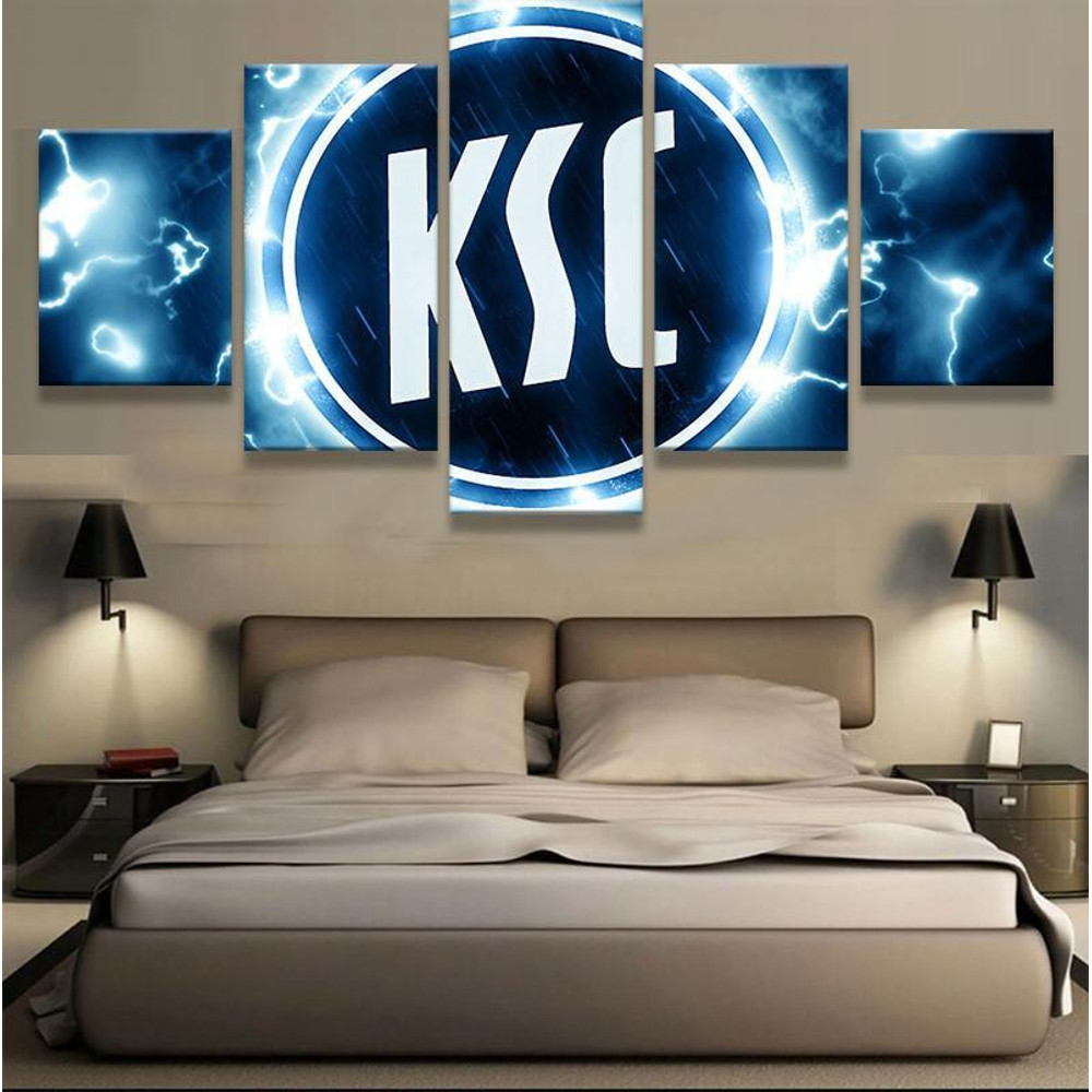 Karlsruher Sc Sports Football - Sport 5 Panel Canvas Art Wall Decor.jpg