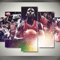 Michael Jordan Basketball - Sport 5 Panel Canvas Art Wall Decor.png