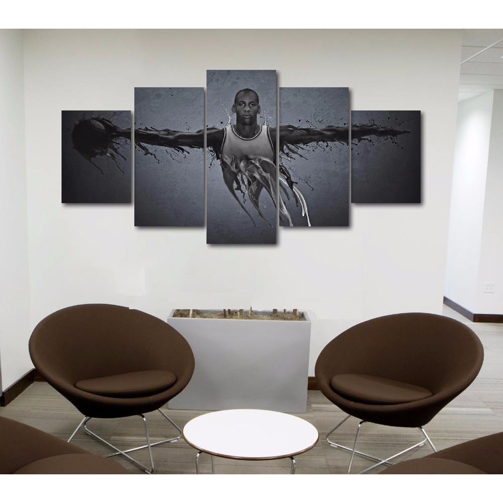 Michael Jordan Wing - Sport 5 Panel Canvas Art Wall Decor.jpg