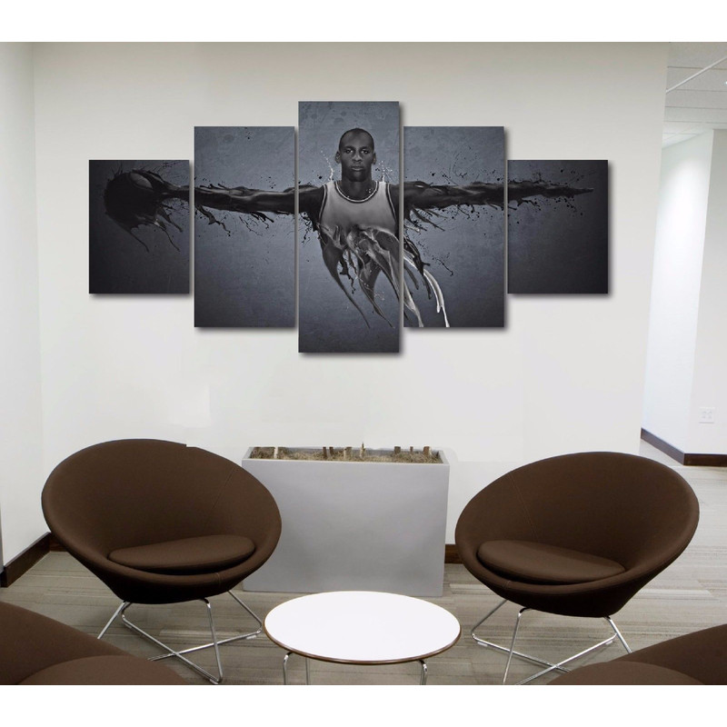 Michael Jordan Wing - Sport 5 Panel Canvas Art Wall Decor.jpg