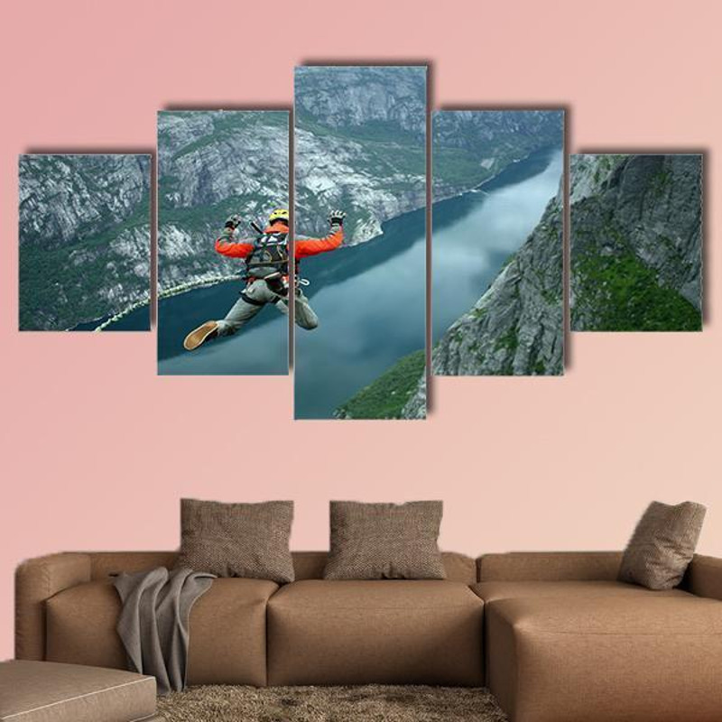 Rope Jumping - Sport 5 Panel Canvas Art Wall Decor.jpg
