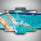 Swimming 2 - Sport 5 Panel Canvas Art Wall Decor.jpg