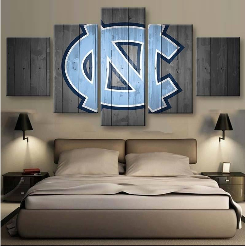 Tar Heels - Sport 5 Panel Canvas Art Wall Decor.jpg