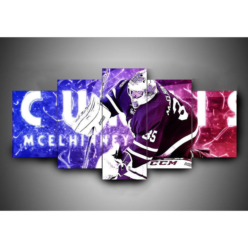 Toronto Maple Leafs - Curtis Mcelhinney - Sport 5 Panel Canvas Art Wall Decor.jpg