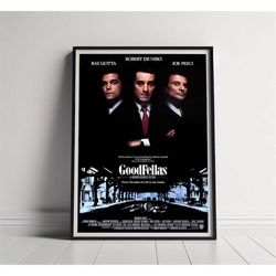 Good Fellas Movie Poster, High Quality Canvas Poster