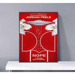 Nope Movie Poster Jordan Peele Film PVC package
