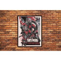 Ant-Men Marvel Superheroes Home Decor Movie Artwork Cover