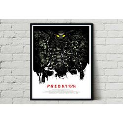 Predator Hish-Qu-Ten Jungle Art Design Poster Print Wall