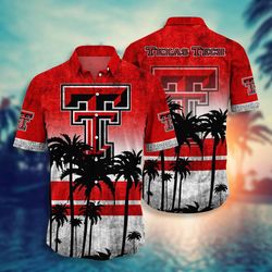 texas tech red raiders hawaii shirt short style hot trending summer