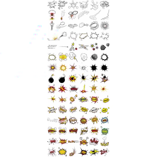 Cartoon Explosion Svg, Explode SVG, Explosion Clipart Svg - Inspire Uplift