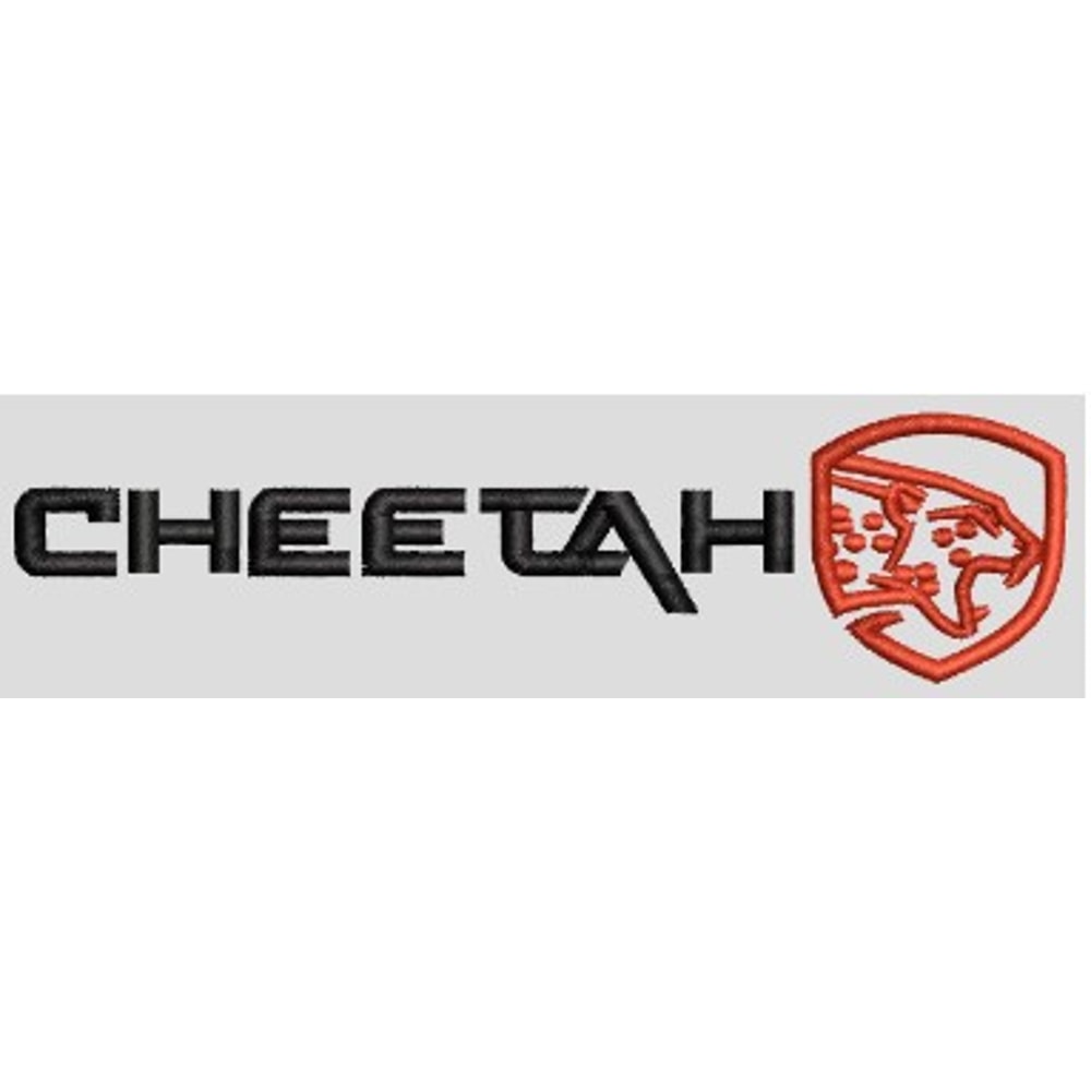 Cheetah Embroidery 0