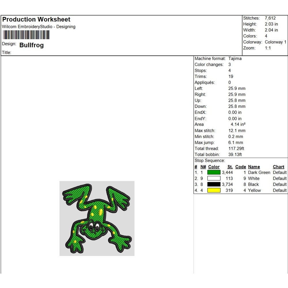BullfrogEmbroidery 1