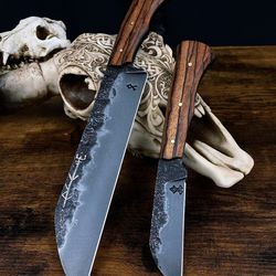 vikings knives set , unique gift for him