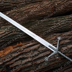 handmade scottish claymore sword j2 steel highland claymore black medieval swords