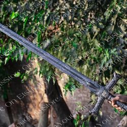 viking sword, hand forged sword, damascus sword, long sword, sword real, sword handmade,