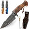 Hunting Knife Damascus Steel Hunting Knife Best Christmas Gift For Him 0