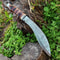 Hand Forged Kukri Knife Damascus Kukri Knife Oudoors Knife Handmade Kukri Knife Christmas Gift For Him 3