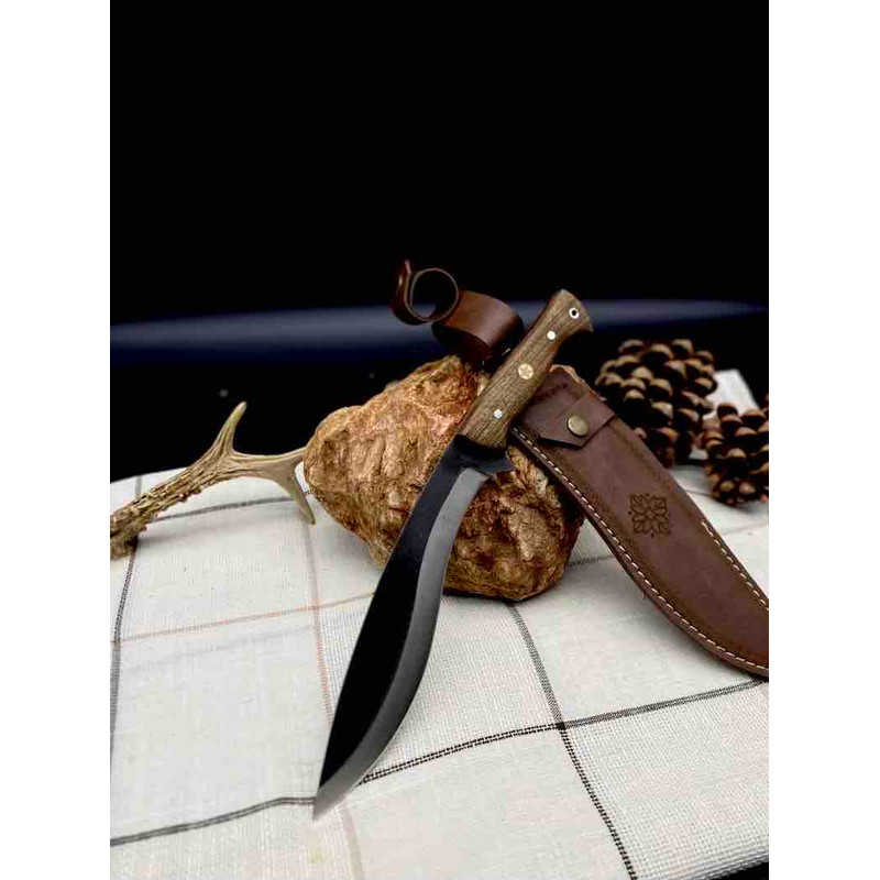 Handmade Kukri Knfe Carbon Steel Hunting Kukri Knife Outdoors Knife Hunting Knife For Camping Gi