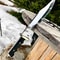 Handmade D2 Steel Hunting Bowie Knife Outdoors Knife For Hunting Camping Christmas Gift For Him Anniversary Gift 0