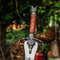 Handcrafted Conans Father Sword Replica  Legendary Blade Of Strength Barberian Sword  Groomsmen Sword 1