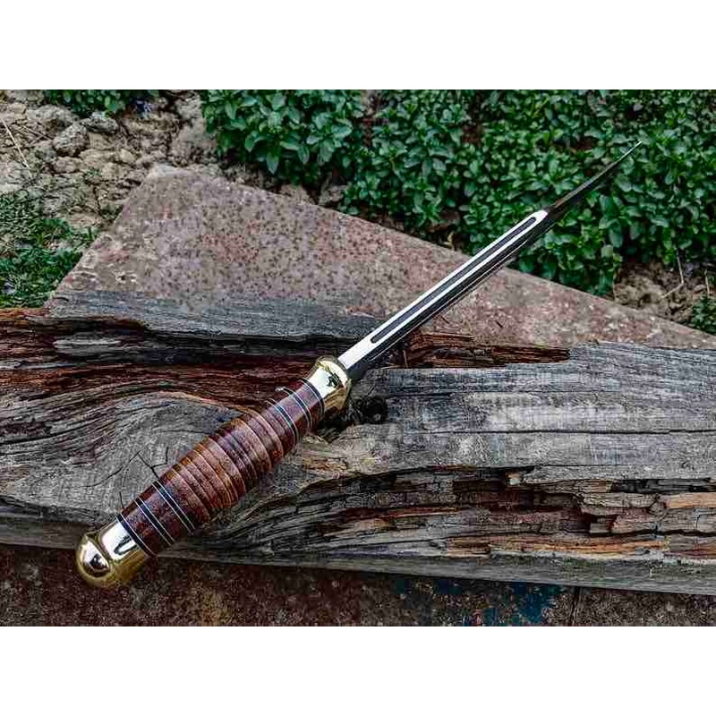 Hunting Bowie Knife Handmade Outdoor Knife Christmas Gift Bushcraft Knife Camping Knife Anniversary Gift 3