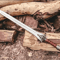 Fantasy Barbarian Sword Replica Heavy Steel Display Sword Inspired By Heroic Character 0