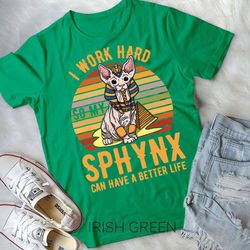 sphynx cat naked cat house cat owner t-shirt unisex t-shirt