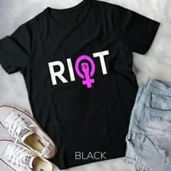 womens riot venus girl power feminism unisex t-shirt