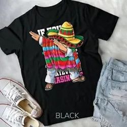 dabbing mexican poncho cinco de mayo men sombrero funny dab unisex form t-shirt