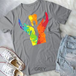 dentist colorful dental technician hygienist teeth tooth t-shirt unisex t-shirt