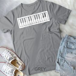piano keyboard musical musician pianist gift t-shirt unisex t-shirt