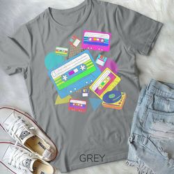 eighties theme party retro 80s music cassette 80s t-shirt unisex t-shirt