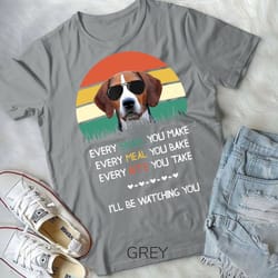every snack you make dog treeing walker coonhound vintage t-shirt unisex t-shirt