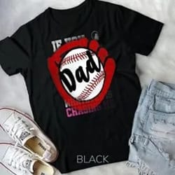 baseball dad t shirt for baseball softball mom t-shirt unisex t-shirt