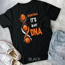 basketball it's in my dna funny player coach team sport t-shirt unisex t-shirt