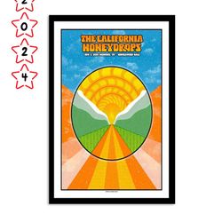 the california honeydrops minglewood hall memphis nov 05 2023 poster