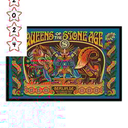 queens of the stone age the end is nero tour berlin germany nov 9 2023 poster