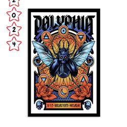 polyphia roseland theater portland or october 9th 2024 poster